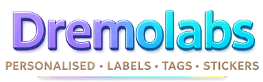 Dremolabs — Personalised Labels, Tags & Stickers